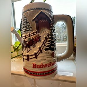 Budweiser Clydesdale Stein